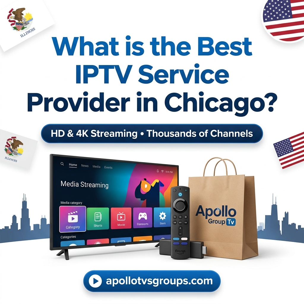 Best IPTV in Chicago & Illinois: Top Rated 4K Provider