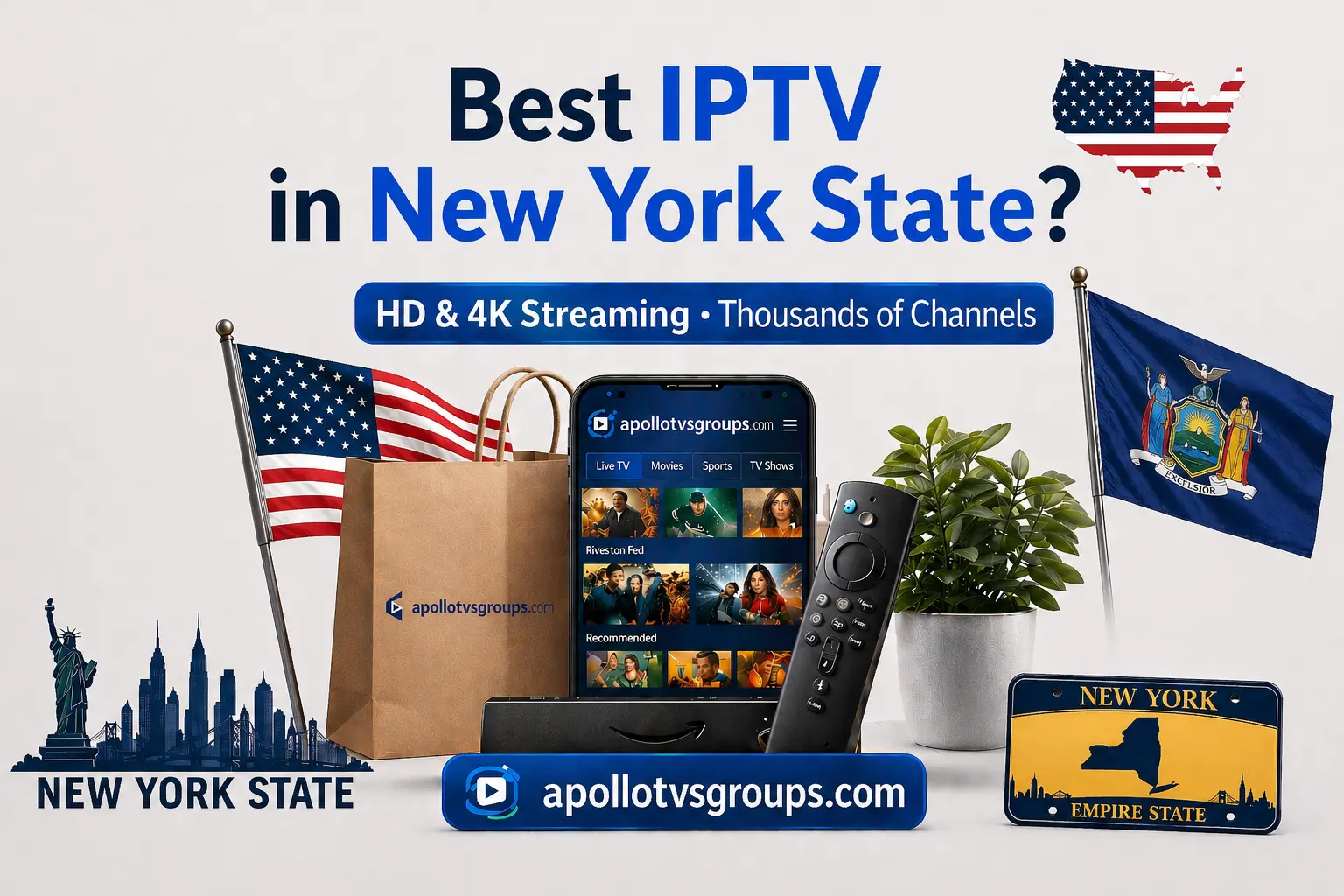 Best IPTV in New York State: Top Rated 4K Streaming Guide