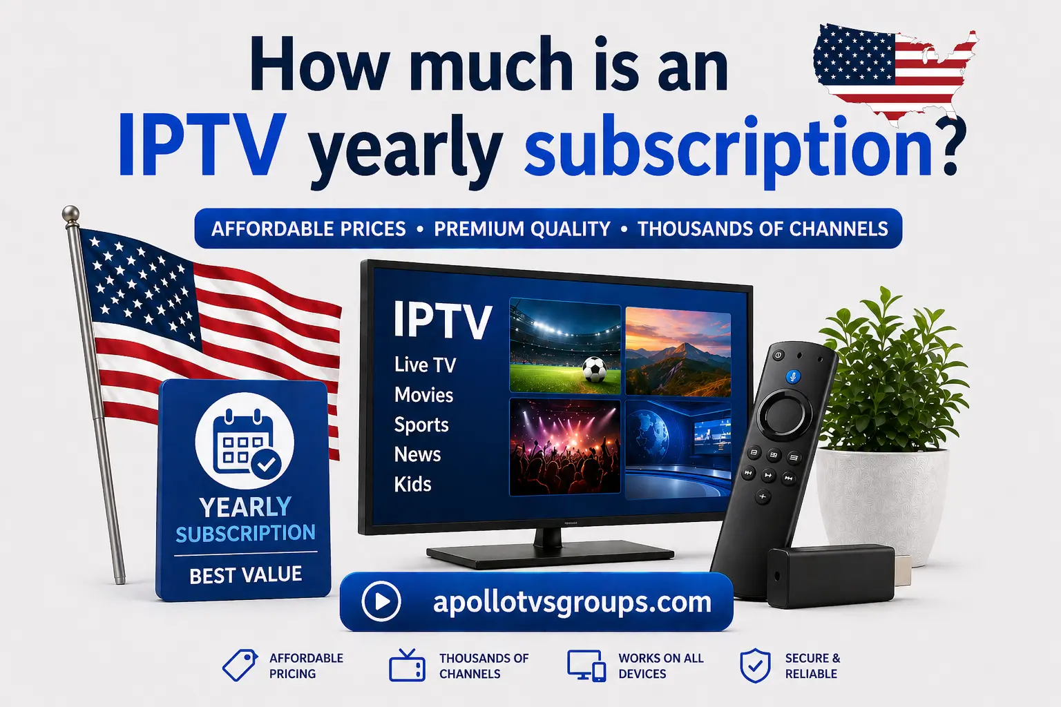 How Much is an IPTV Yearly Subscription? Full Cost Breakdown
